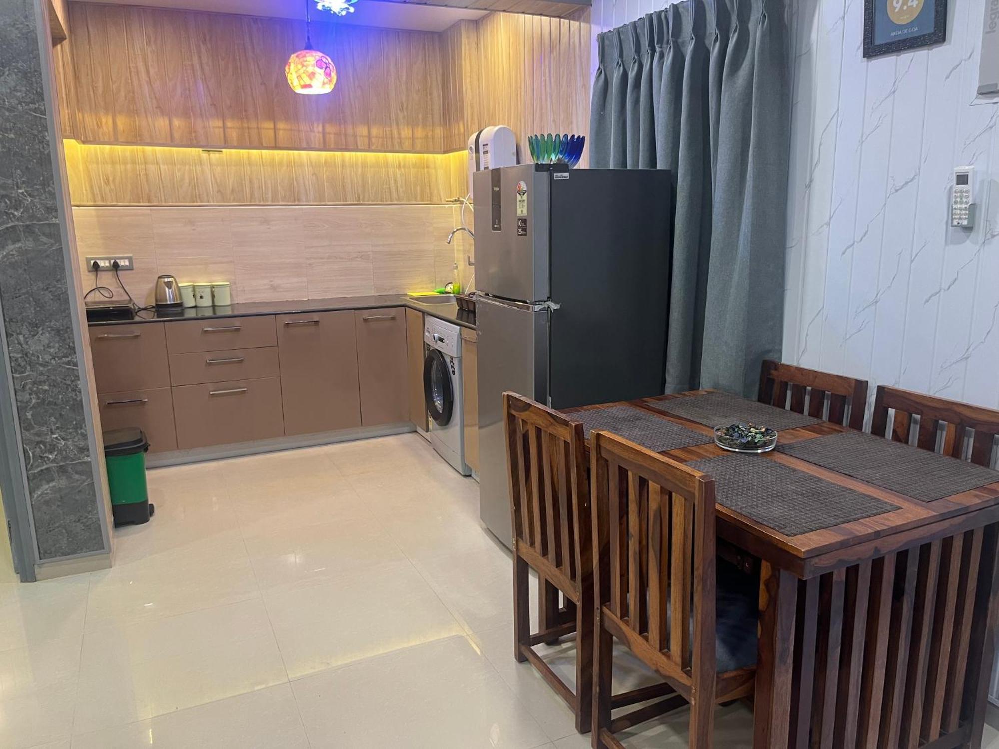 Areia De Goa, Comfort Stay Apartment Near Baga Beach מראה חיצוני תמונה